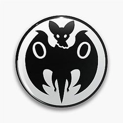 Ozzy Osbourne Tribute Logo Pin