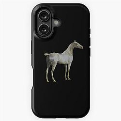 Horse Quote: "Won't you ride my white horse?" ~ Ozzy Osbourne iPhone Tough Case