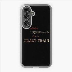 Crazy Train Ozzy Osbourne Lyrics Samsung Galaxy Soft Case
