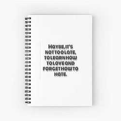 Ozzy Osbourne quote Spiral Notebook