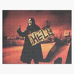 Ozzy Osbourne Hitch-hiking To Hell Jigsaw Puzzle
