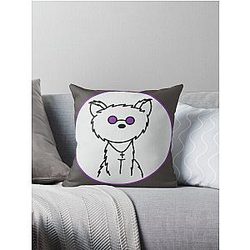 Ozzy Osbourne Cat Throw Pillow