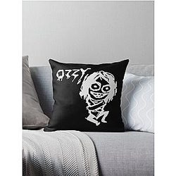 OZZY OSBOURNE Art Amazing logos Throw Pillow