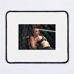 Beauty Meets Fury: Paige Paige Vanzant Mouse Pads