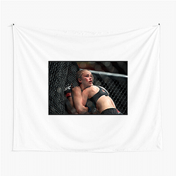 Beauty Meets Fury: Paige Paige Vanzant Tapestries
