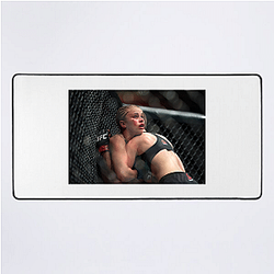Beauty Meets Fury: Paige Paige Vanzant Mouse Pads