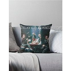 Palaye Royale Band Music Tour Throw Pillow
