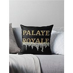 PALAYE ROYALE marquee lights Throw Pillow