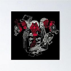 Palaye Royale - Masks and Minds (WHITE) Poster
