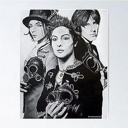 Palaye Royale with Gas Masks Poster
