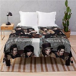 Good Palaye Royale Band Logo Music Throw Blanket