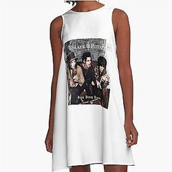 Good Palaye Royale Band Logo Music A-Line Dress