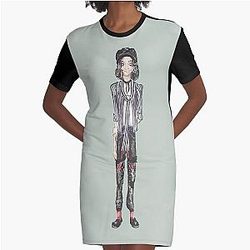 Emerson - Palaye Royale Graphic T-Shirt Dress