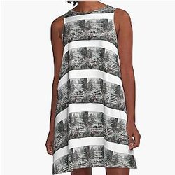 Sick Boy Soldier - Palaye Royale Fitted   A-Line Dress