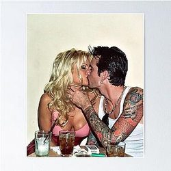 Pamela Anderson and Tommy Lee Poster
