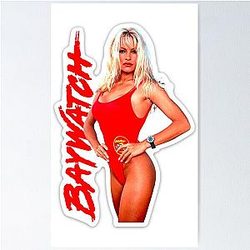 Pamela Anderson Baywatch Poster