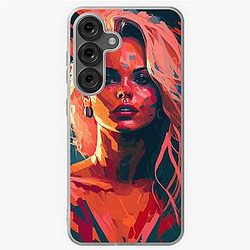 Pamela Anderson Abstract Painting Samsung Galaxy Soft Case