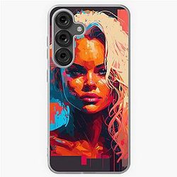 Pamela Anderson Abstract Painting Samsung Galaxy Soft Case