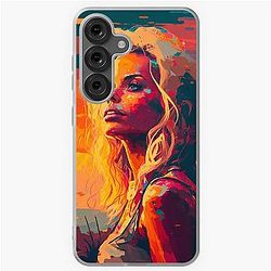 Pamela Anderson Abstract Painting for Samsung Galaxy Soft Case