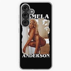 Pamela Anderson Seductive Lingerie Poster Samsung Galaxy Soft Case