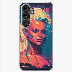 Pamela Anderson Abstract Painting Samsung Galaxy Soft Case