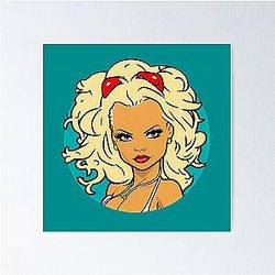 Pamela Anderson Drawing Poster