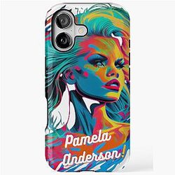Add Glamour and Iconic Style to Your Life with Pamela Anderson Celebrate an Iconic Figure iPhone Tough Case