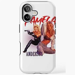 Pamela Anderson Retro Poster Style Fan Art iPhone Case