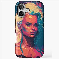 Pamela Anderson Abstract Painting iPhone Tough Case