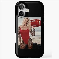 Tattooed Pamela Anderson iPhone Tough Case