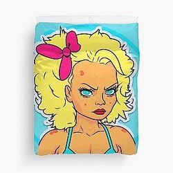 Pamela Anderson Duvet Cover