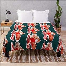 Pamela Anderson Baywatch Throw Blanket