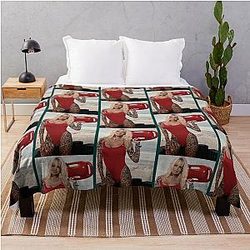 Pamela Anderson Throw Blanket