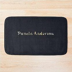 Pamela Anderson Colorful Bath Mat