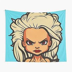Pamela Anderson Drawing Tapestry