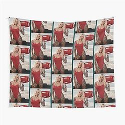 Tattooed Pamela Anderson Tapestry