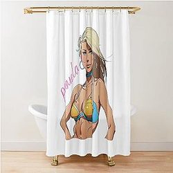 Pamela Anderson T-Shirt Curtain