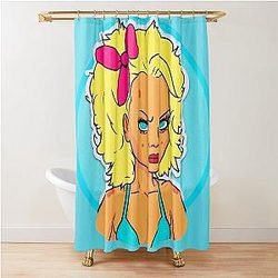 Pamela Anderson Shower Curtain