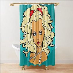 Pamela Anderson shower curtain