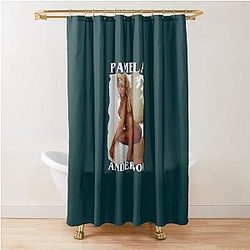 Pamela Anderson Shower Curtain