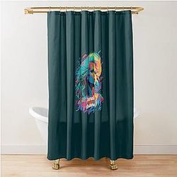 Add Glamour and Iconic Style to Your Life with Pamela Anderson Design Shower Curtain
