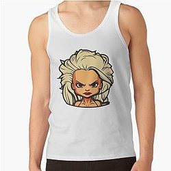 Pamela Anderson Drawing Tank Top