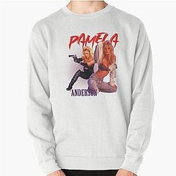 Pamela Anderson Sexy Reference Poster Style Fan Art Pullover Sweatshirt