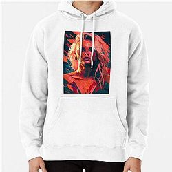 Pamela Anderson Abstract Painting Pullover Hoodie