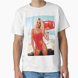 Pamela Anderson Baywatch Classic T Shirt