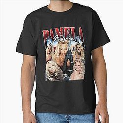 Pamela Anderson Retro 90s Fan Classic T-Shirt