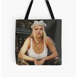 Pamela Anderson All Over Print Tote Bag