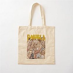 Pamela Anderson Glamorous Retro Tribute Cotton Tote Bag