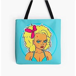 Pamela Anderson  All Over Print Tote Bag