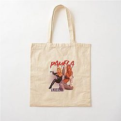Pamela Anderson Sexy Retro Poster Style Fan Art Cotton Tote Bag